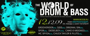 Встречайте юбилейный The World of Drum'n'Bass в Питере!